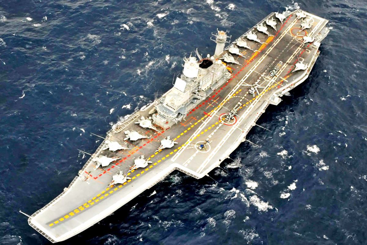 비크라마디티야급 항공모함 Frontier India.jpg