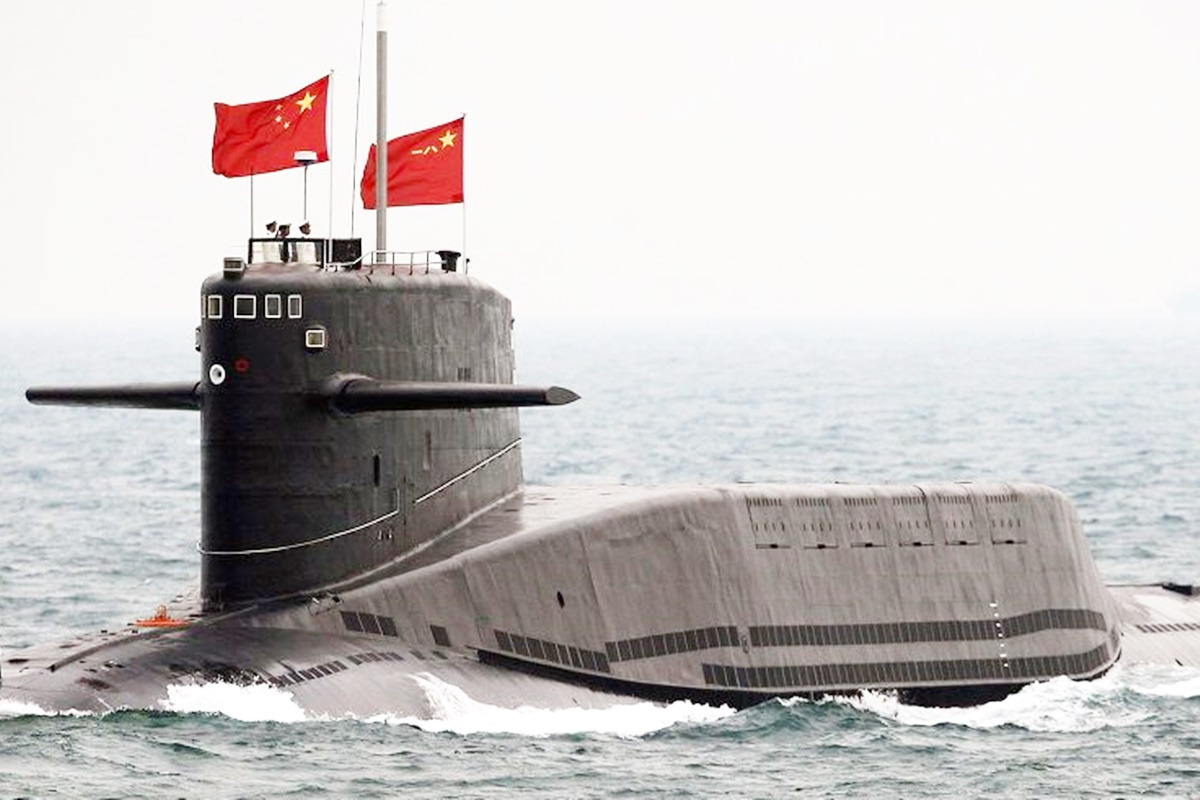 중국의 핵추진 잠수함인 094형 잠수함.jpg