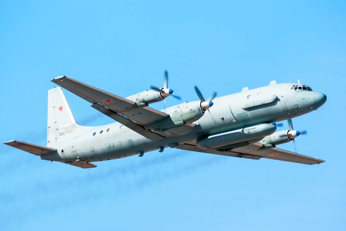 러시아 Il-20m 수송기 사진 출처 = 'The Post Online'.jpg