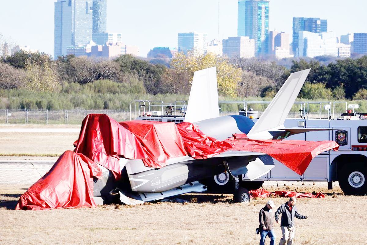 추락한 F-35 델러스 뉴스.jpg