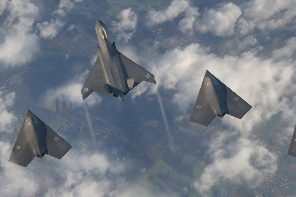 드론 편대를 운용하는 템페스트.jpg