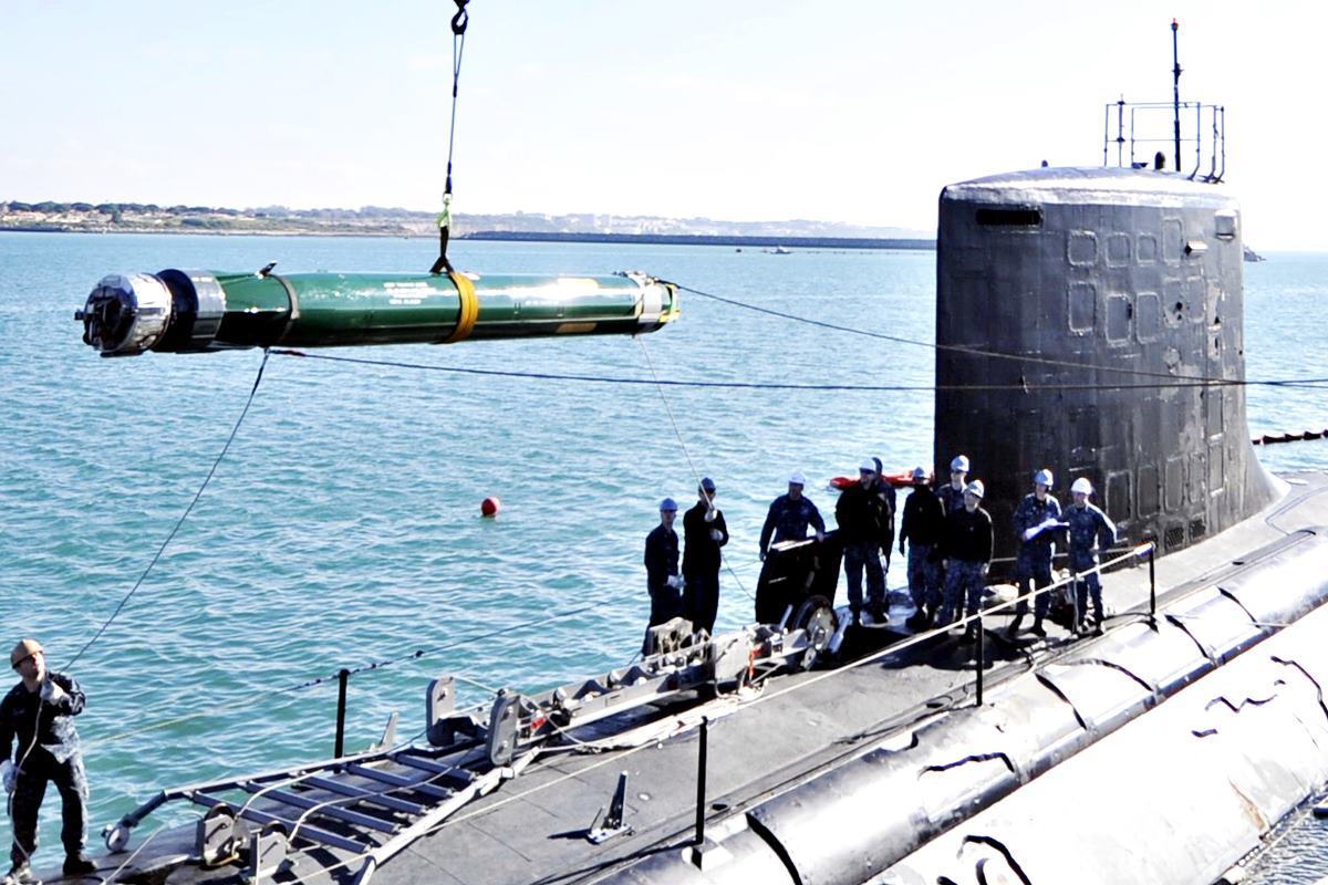 USS 캘리포니아에 탑재되는 마크 48 중어뢰 Seaforces.jpg