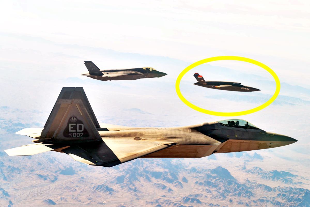 F-22 F-35와 합동 비행 중인 XQ-58 발키리 위키피디아.jpg