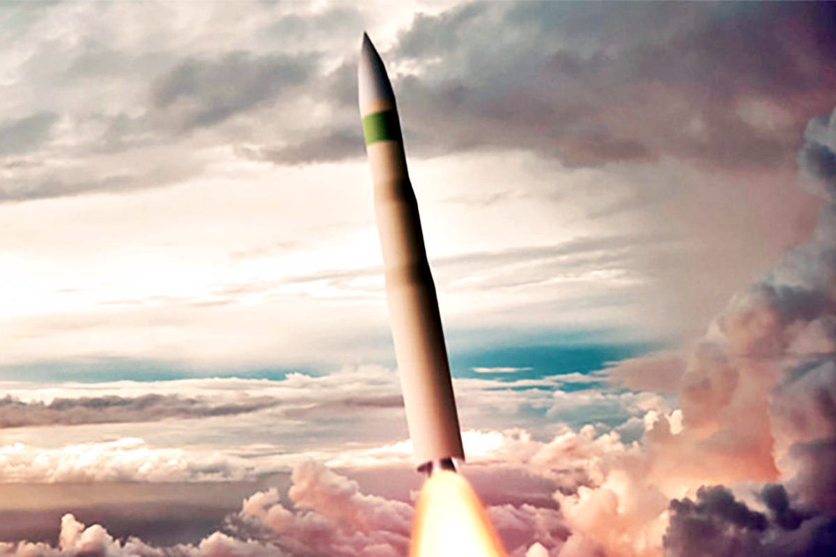 센티널 대륙간 탄도 미사일 렌더링 이미지 미 공군.jpg