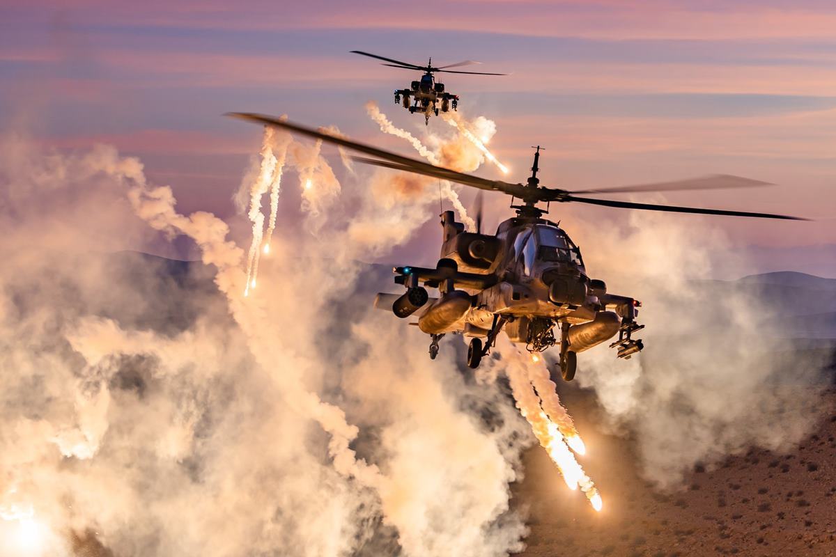 이스라엘의 AH-64 아파치 사진 출처 = 'Reddit'.jpg