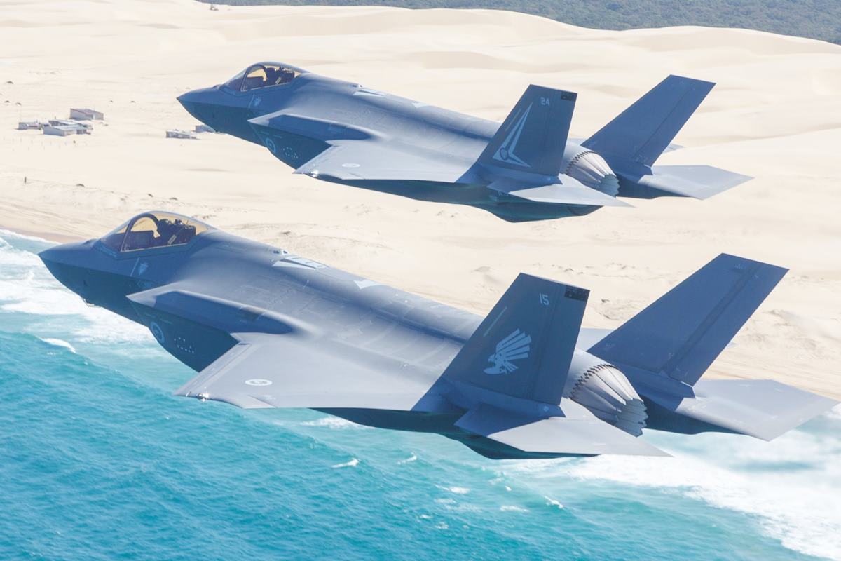 호주 군의 F-35 전투기.jpg