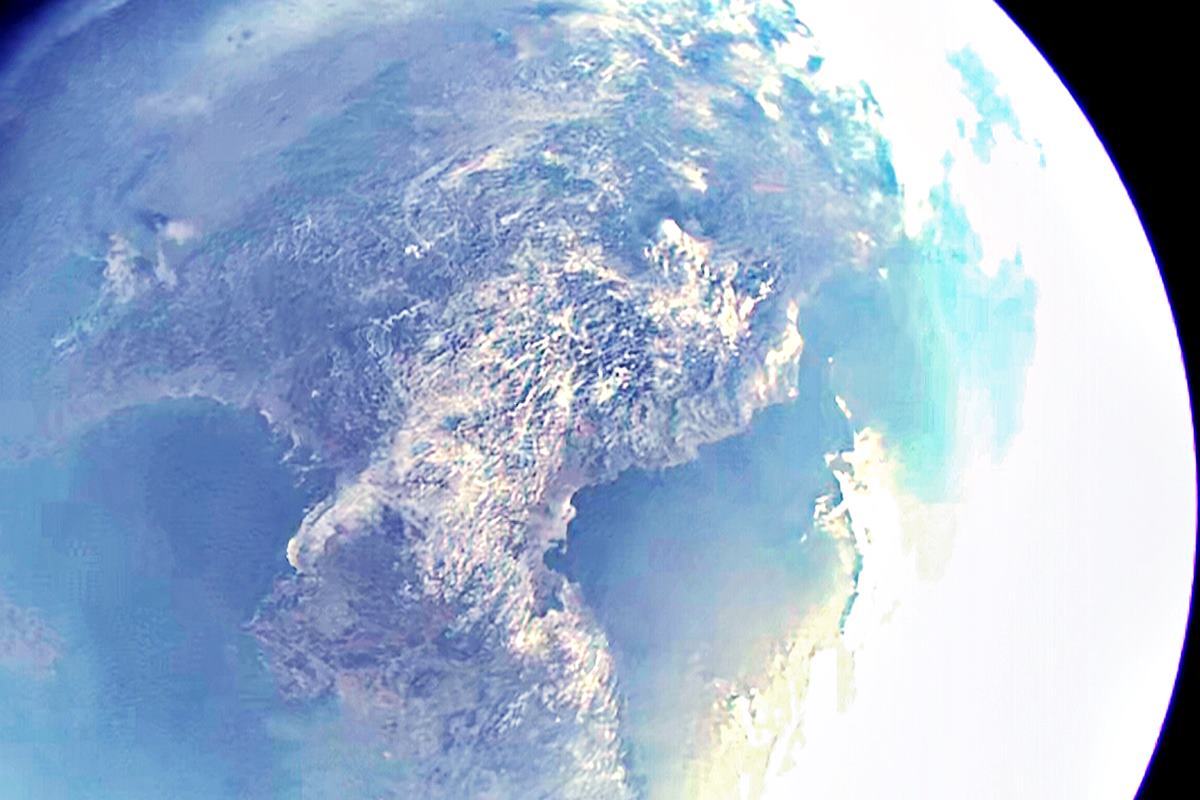 북한 정찰 위성이 촬영한 지구 연합뉴스 TV.jpg