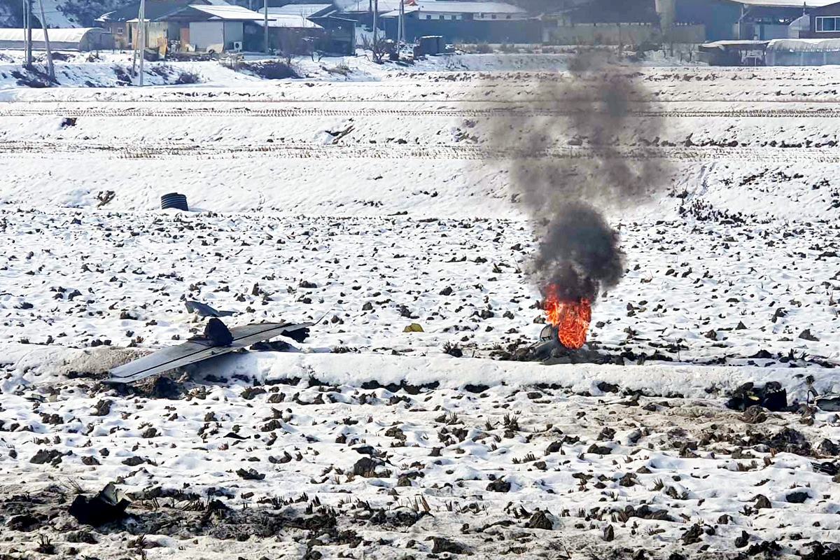 무인기 격추를 위해 출격 중 추락한 KA-1 전투기 경향신문.jpg