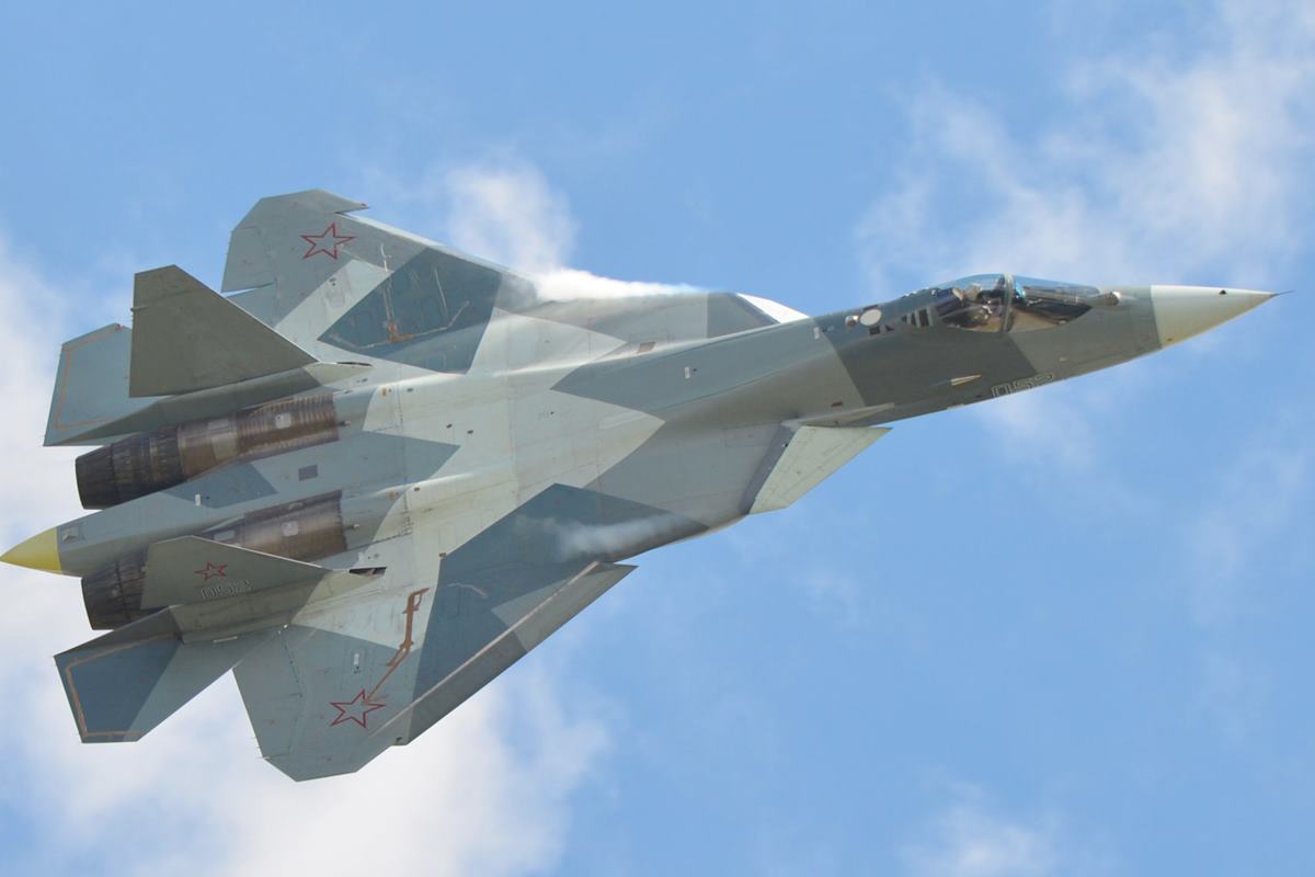 러시아의 Su-57 전투기 사진 출처 = 'Aviation International News'.jpg