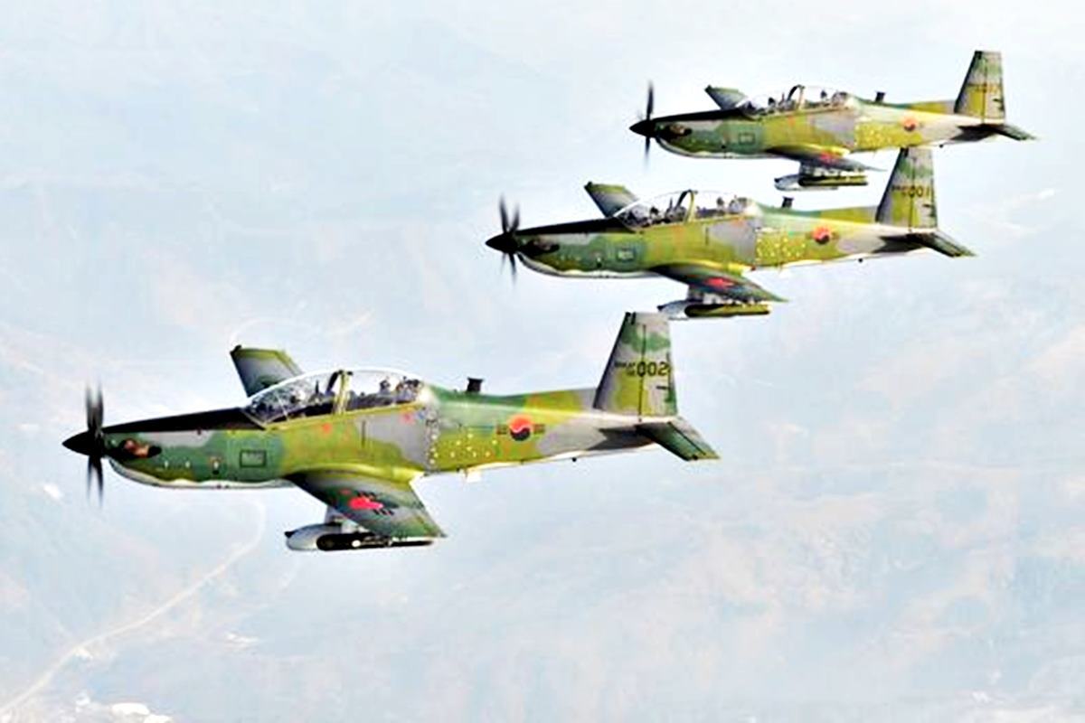 경공격기 KA-1 비겐의 무기사진.jpg