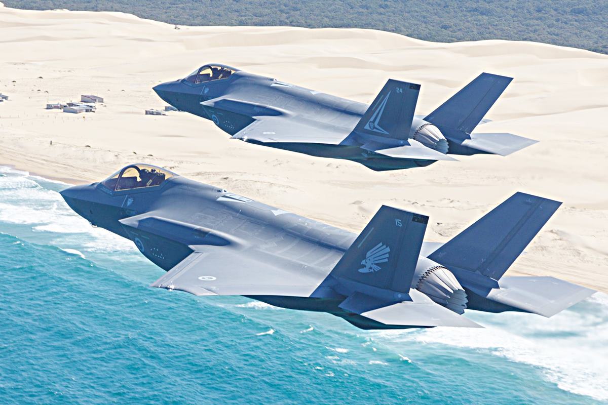 호주 공군의 F-35 사진 출처 = 'Defence Blog'.jpg