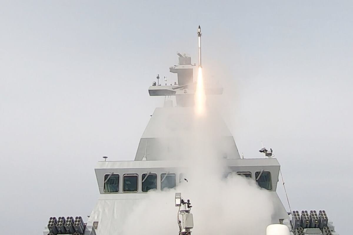 발사하는 C-DOME 사진 출처 = 'Naval News'.jpg