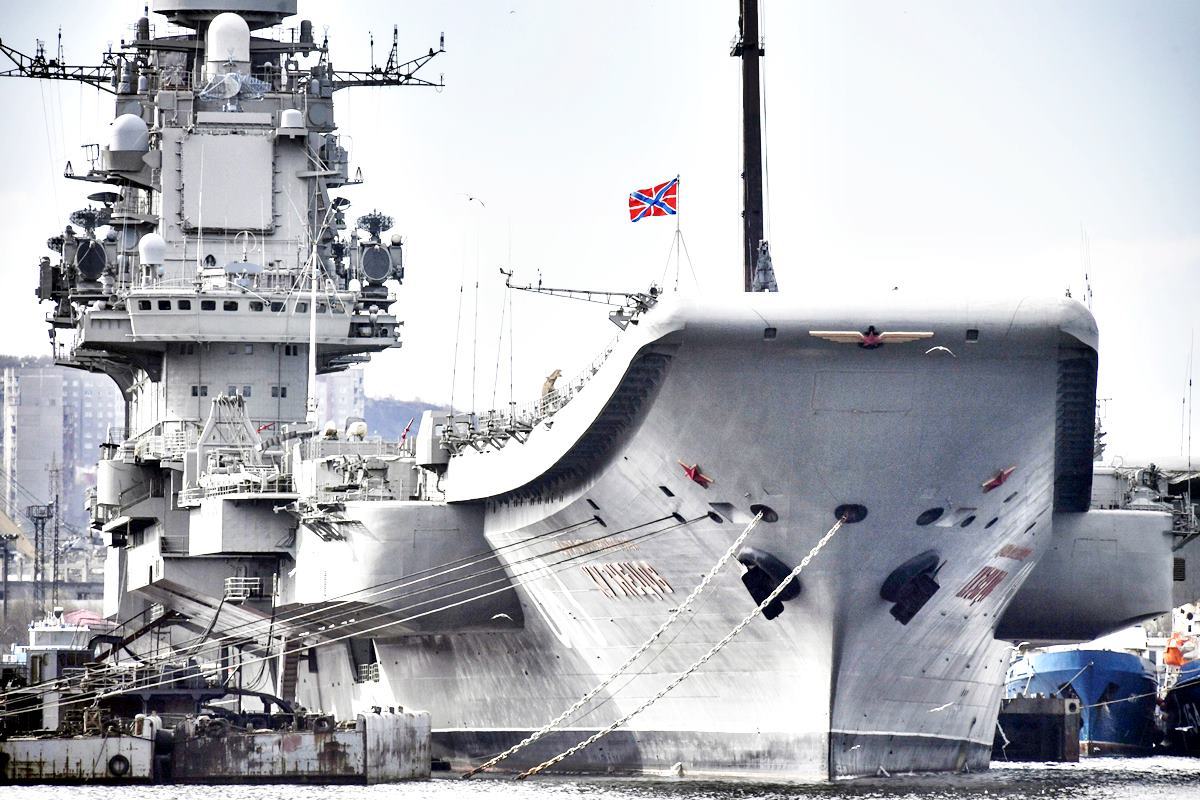 어드미럴 쿠즈네초프 중항공모함 Newsweek.jpg