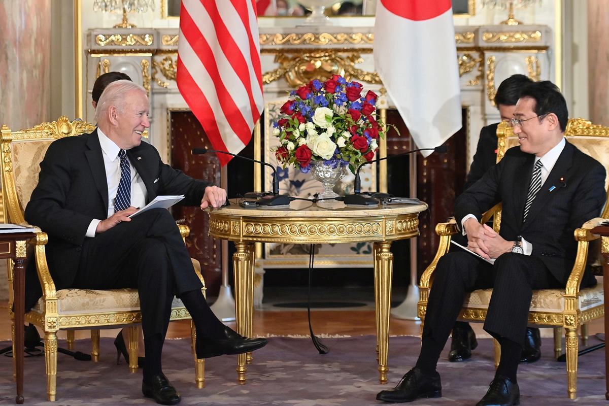 바이든 대통령과 기시마 총리 사진 출처 = 'Brookings Institution'.jpg