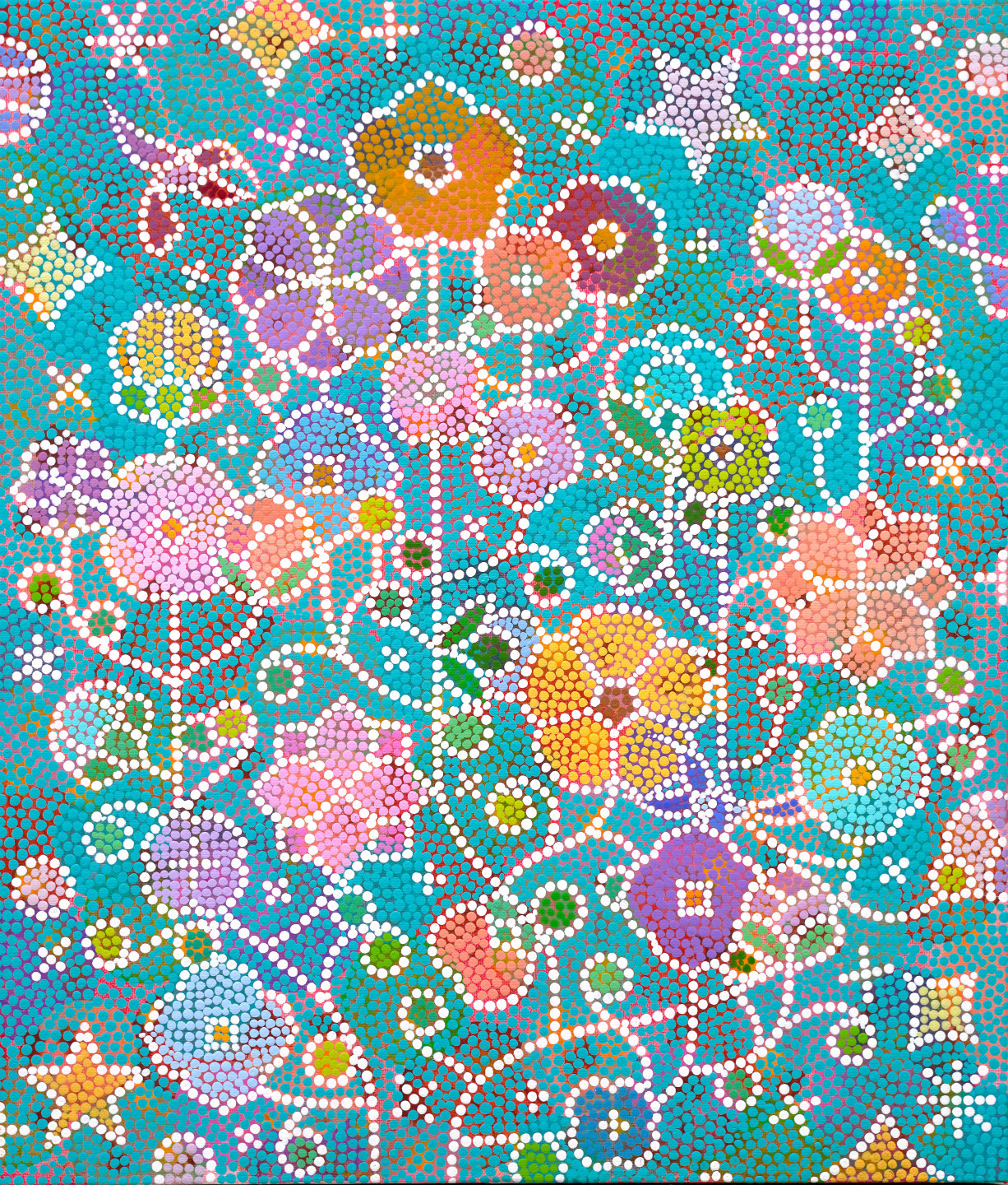 수정됨_김영진 _ Humming garden 10-3 _ 53cm x 45.5cm _ 캔버스에 아크릴 _ 2023.jpg