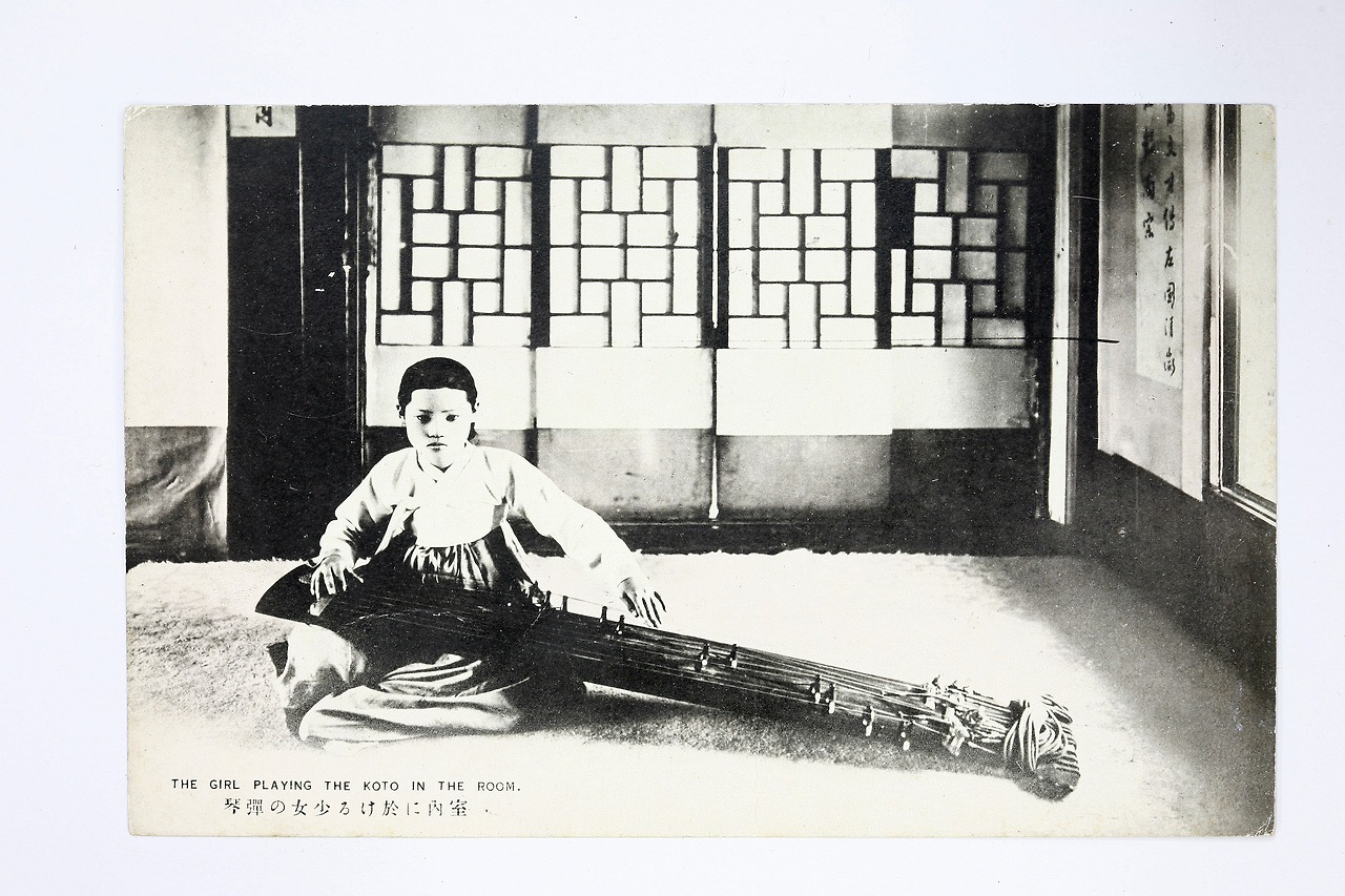 사진엽서, [소녀의 彈琴]_PS0100300500100236100000_0.jpg