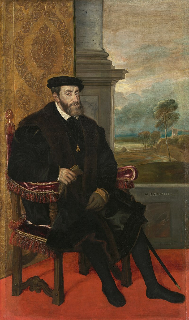 독일인(Karl V, 1500–1558, Titian, Alte_Pinakothek).jpg