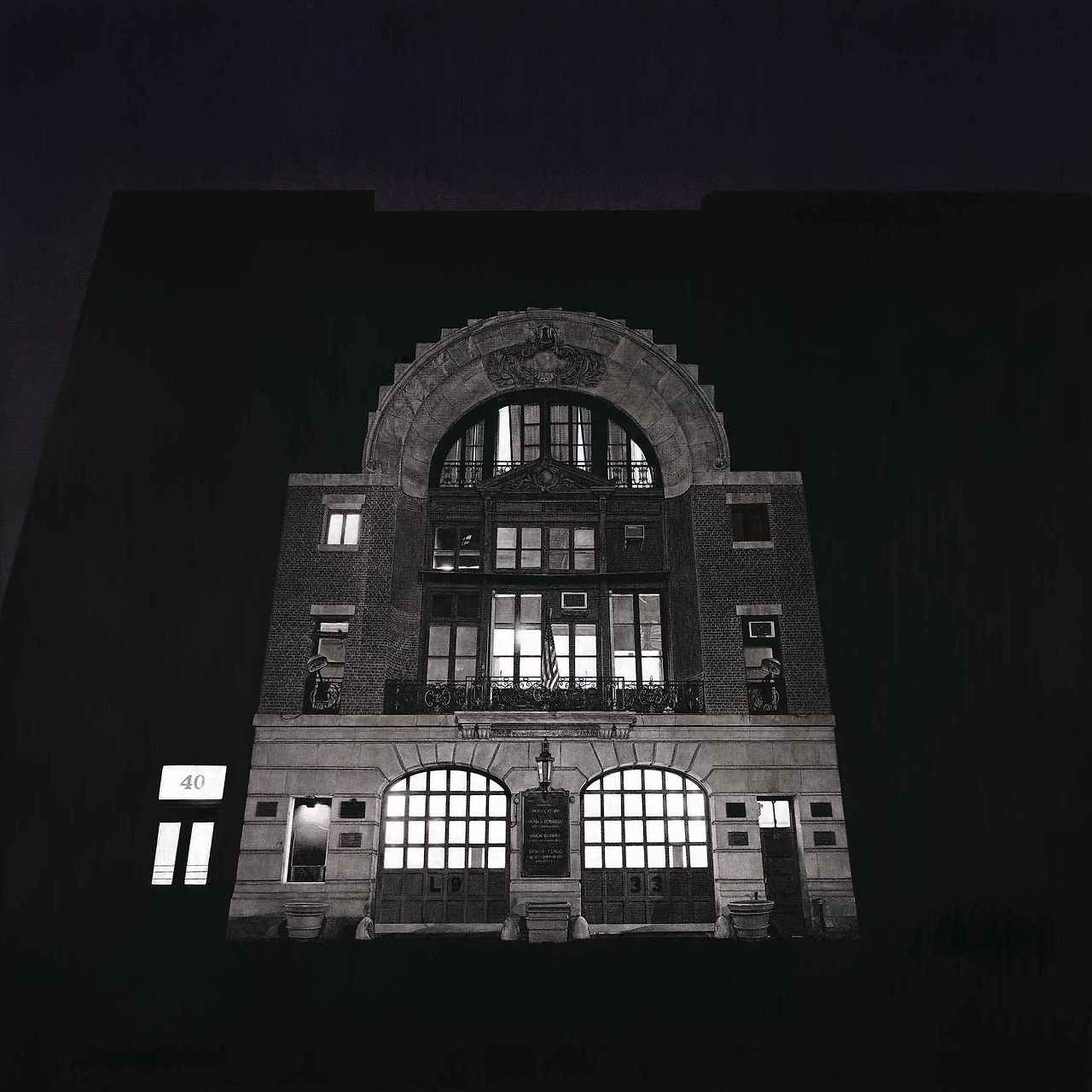 신선주_Engine Company 33, 2016-22, 캔버스에 오일 파스텔, 아크릴, 새김, 180x180cm.jpg