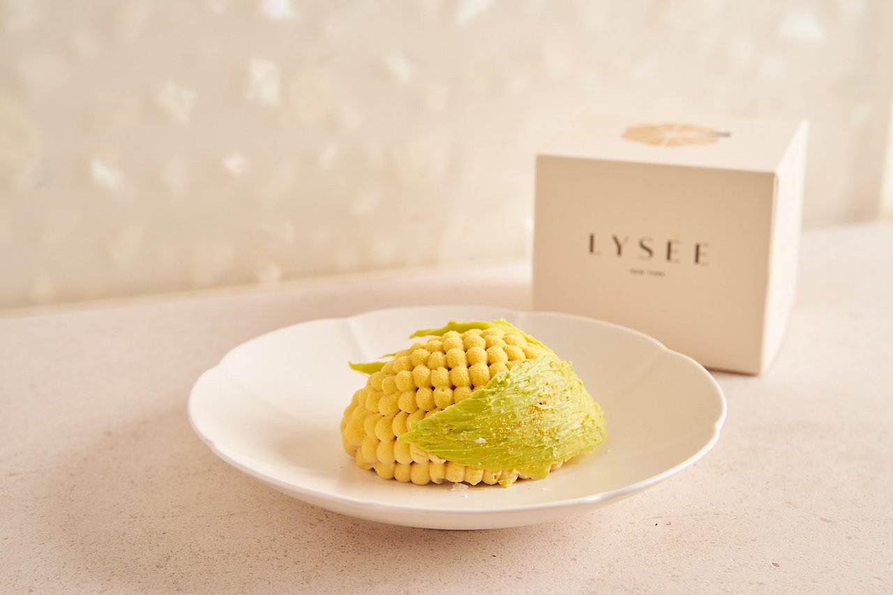 옥수수 무스, 옥수수 크림, 사브레가 들어간 콘 (Corn).jpg