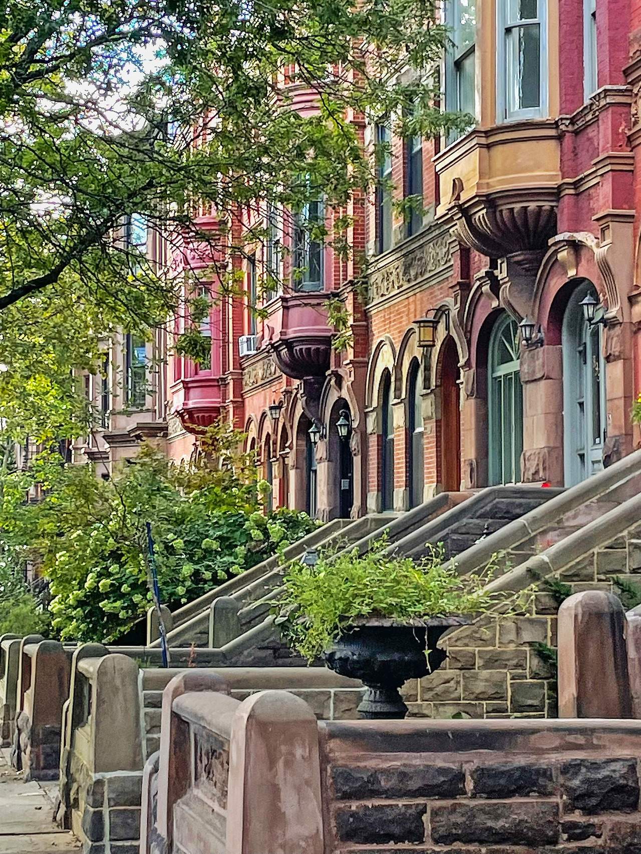 2. 브루클린의 브라운스톤으로 만들어진 건물들.jpg