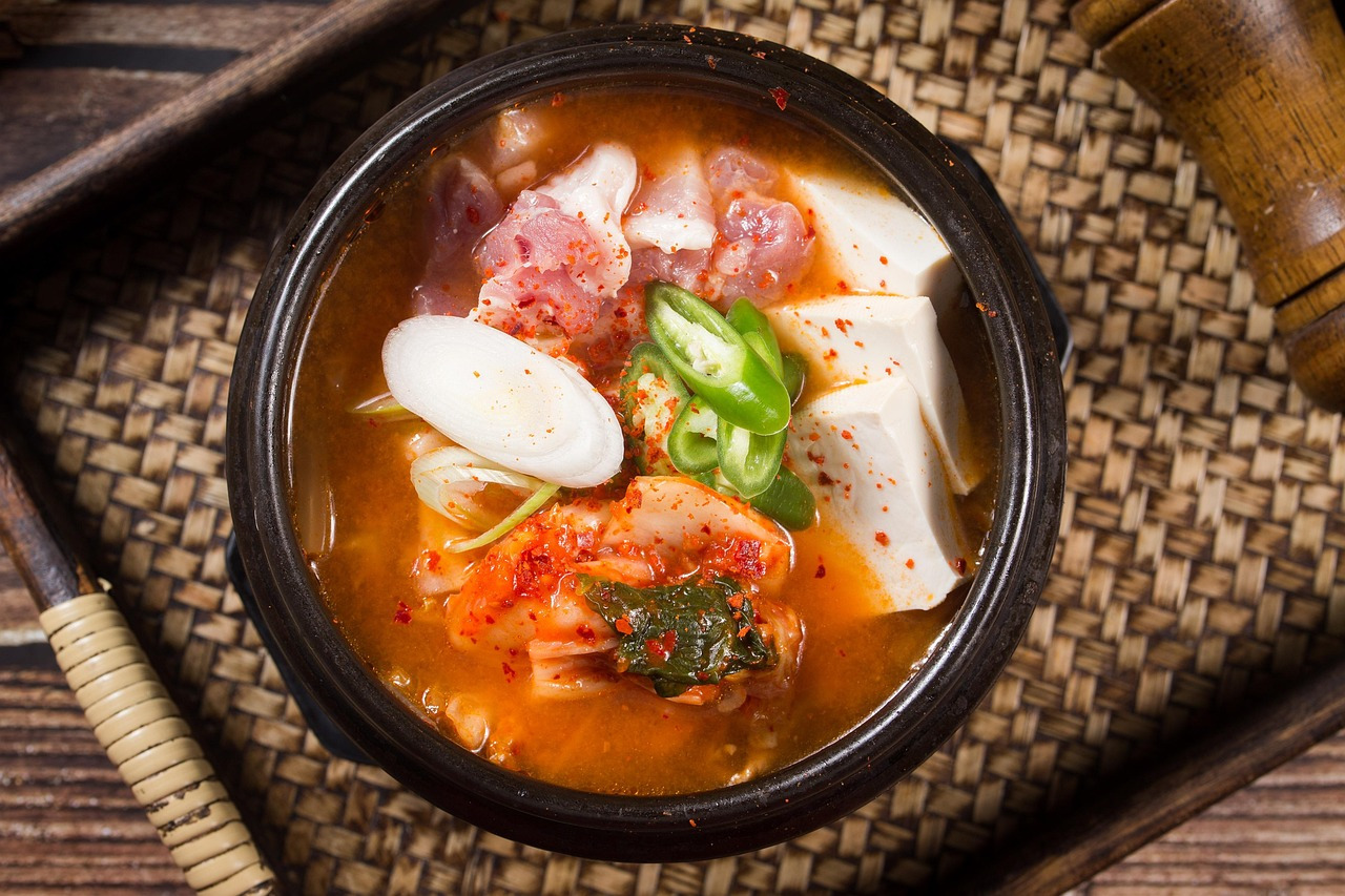 석 달 동안 김치찌개를 먹지 않았다.