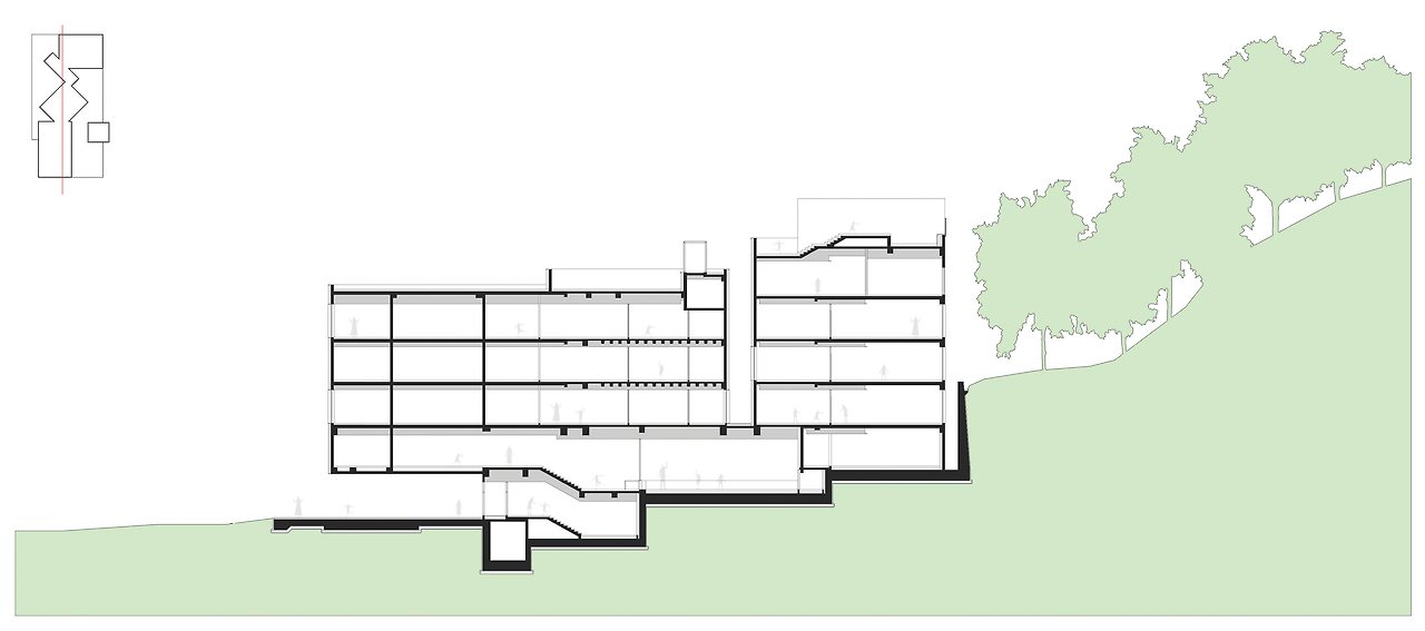 사진4_아이뜰유치원 건축도면. 4개건축이 어우러져 하나가 됐음을 확인할 수 있다. 이손건축 제공.jpg