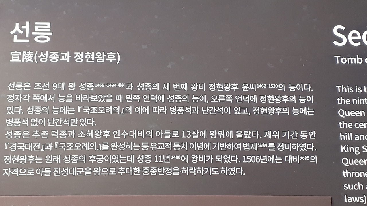 선릉 성종 안내표지판.jpg