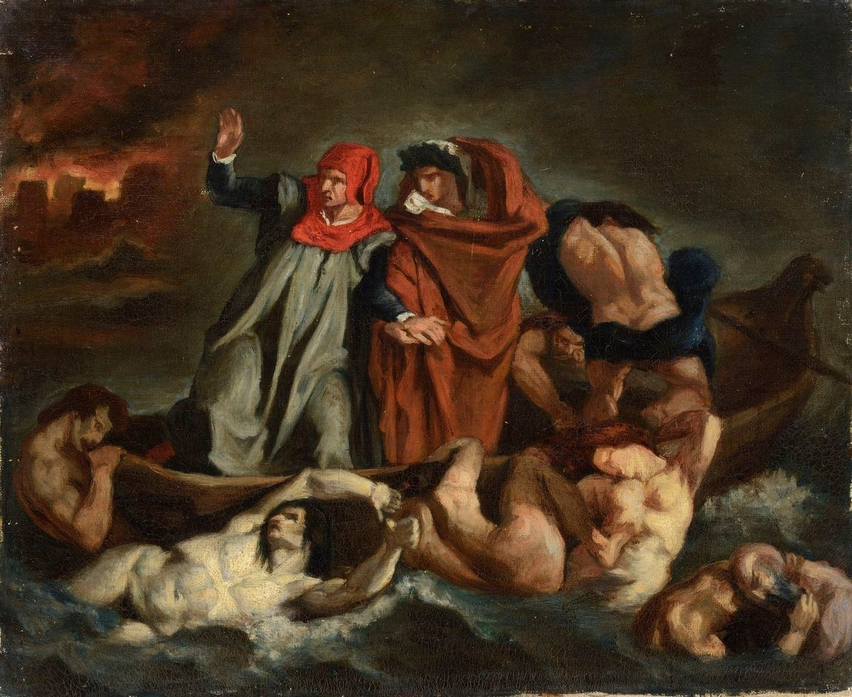 1854-1858, Copie de La Barque de Dante de Delacroix.jpg