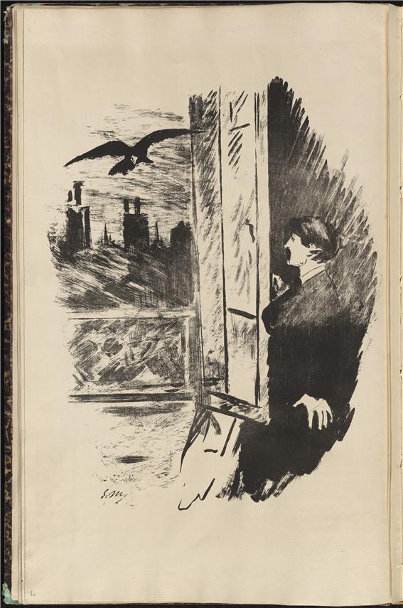 Manet, Le Corbeau, 2e planche, 1875.jpg