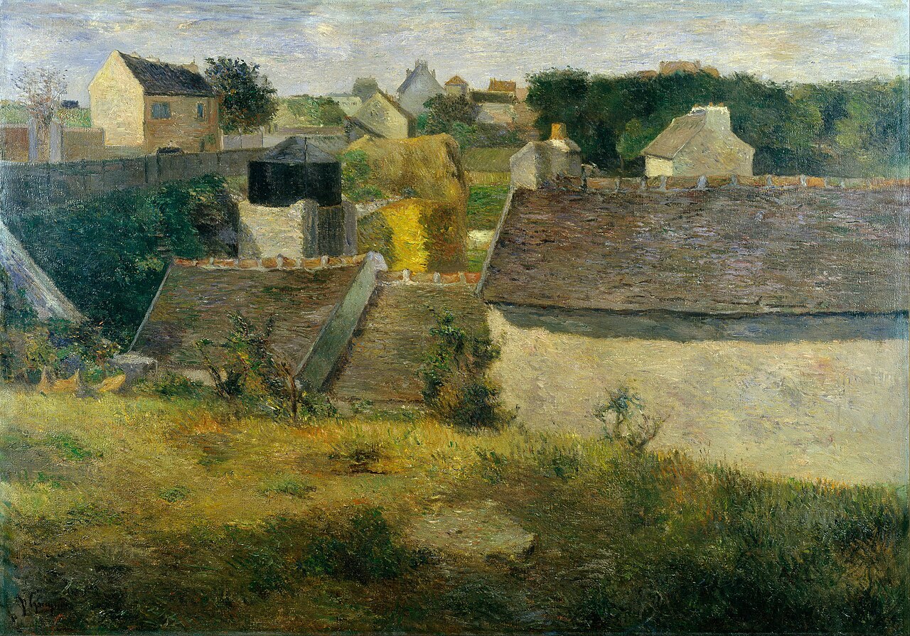 Paul Gauguin, Houses at Vaugirard (Le Terrain de ma propriétaire).jpg