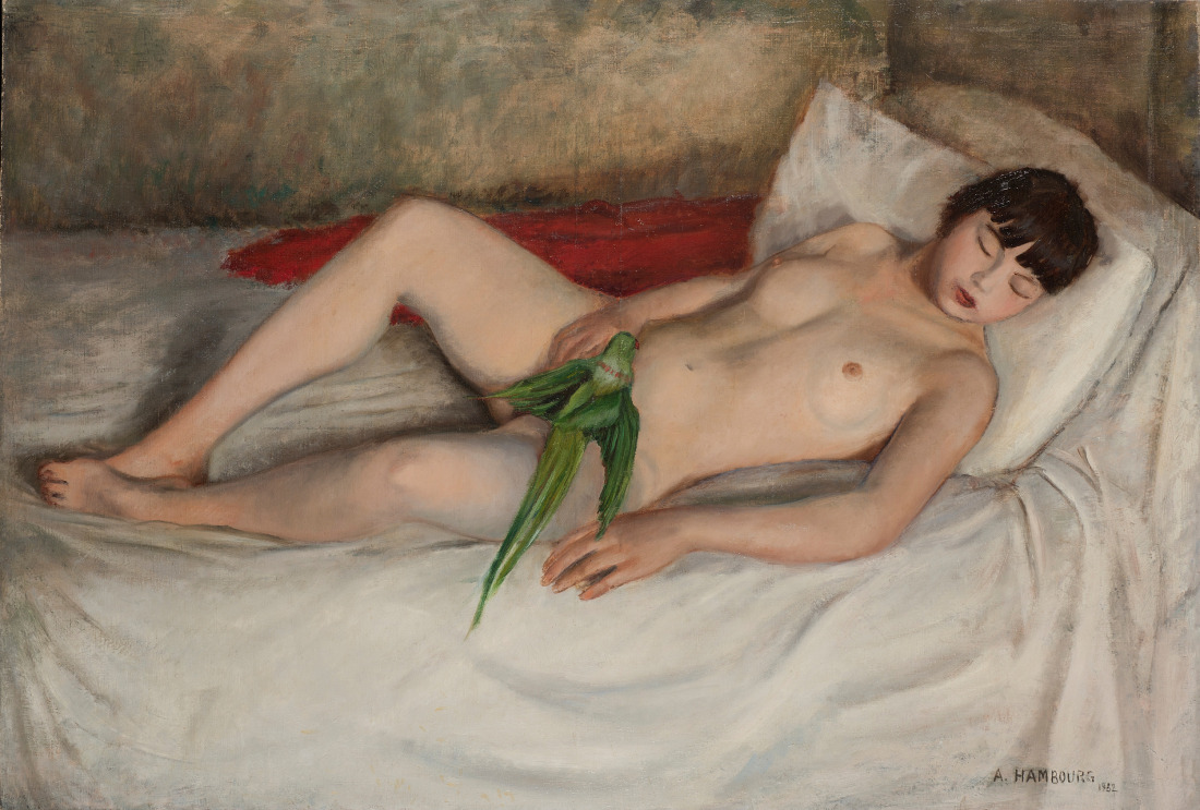 5 Andre Hambourg, La femme a la perruche, 1932 c adagp Paris 2020.jpg