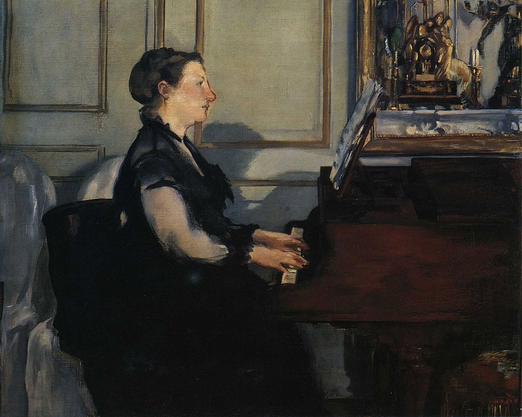 1867-1868, Madame Manet au piano.jpg