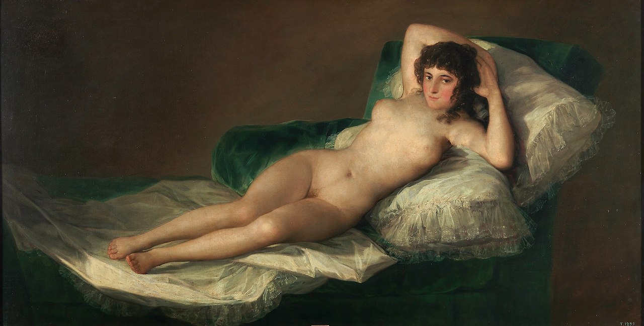 Francisco de Goya, Maja desnuda, 1790-1800, Museo del Prado.jpg