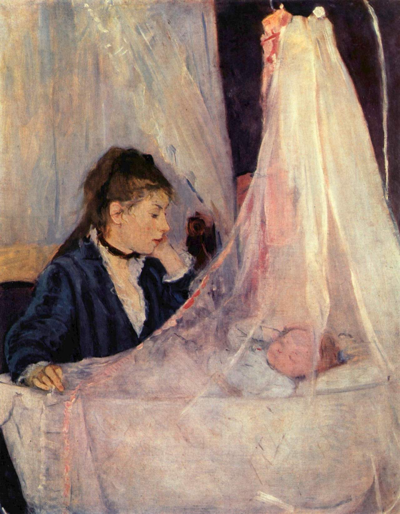 Berthe Morisot, Le Berceau, 1872.jpg