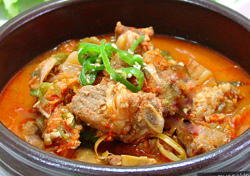 [돼지갈비 김치찌개]반전이 있는 레시피