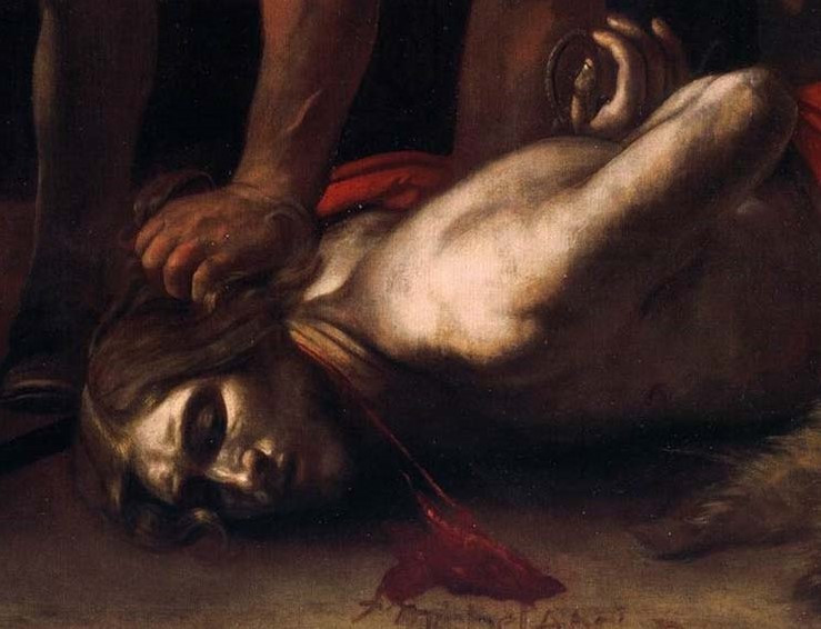 카라바조 세례 요한의 참수 부분.jpg