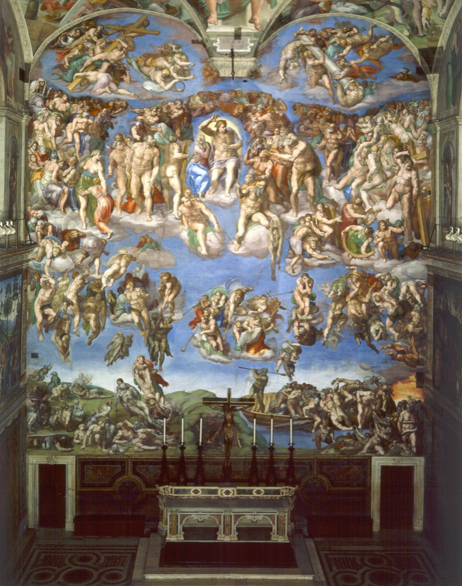미켈란젤로 최후의 심판 1537 1541.jpg