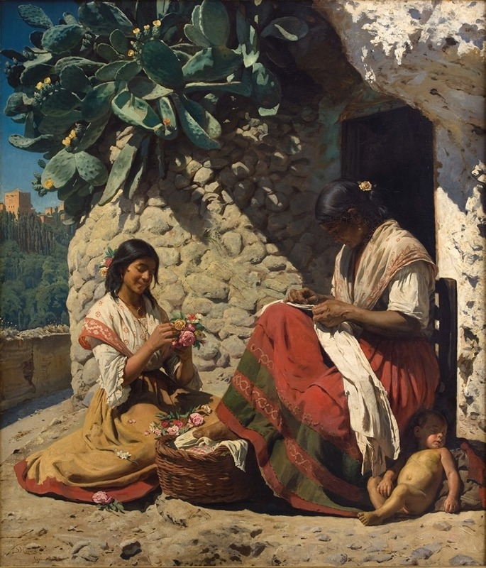 part4-5 two gypsy women outside their home.jpg
