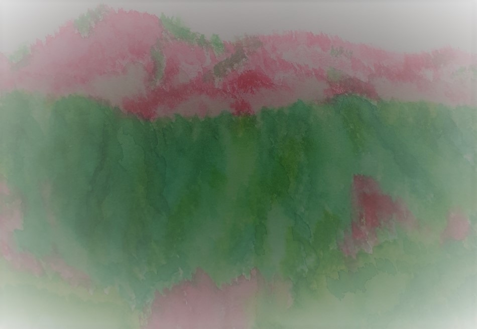 여수 영취산, 산행로 입구에서 올려다 본 능선.jpg