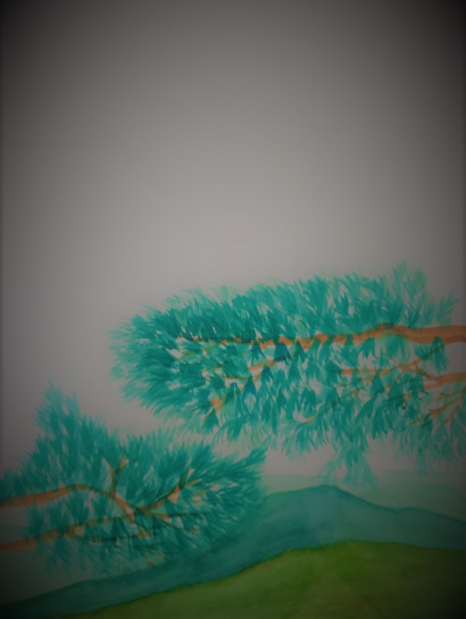 단풍산 오름길에 보는 건너편 목우산 일대.jpg