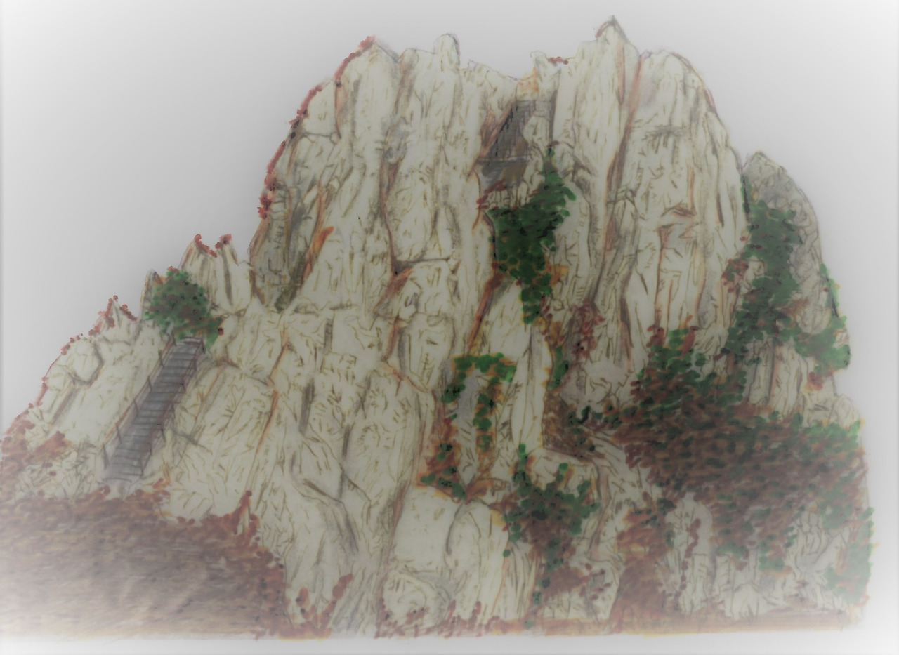 38. 바위산의 정상답게 역시 우뚝 솟은 암봉이 거기 있었다.jpg