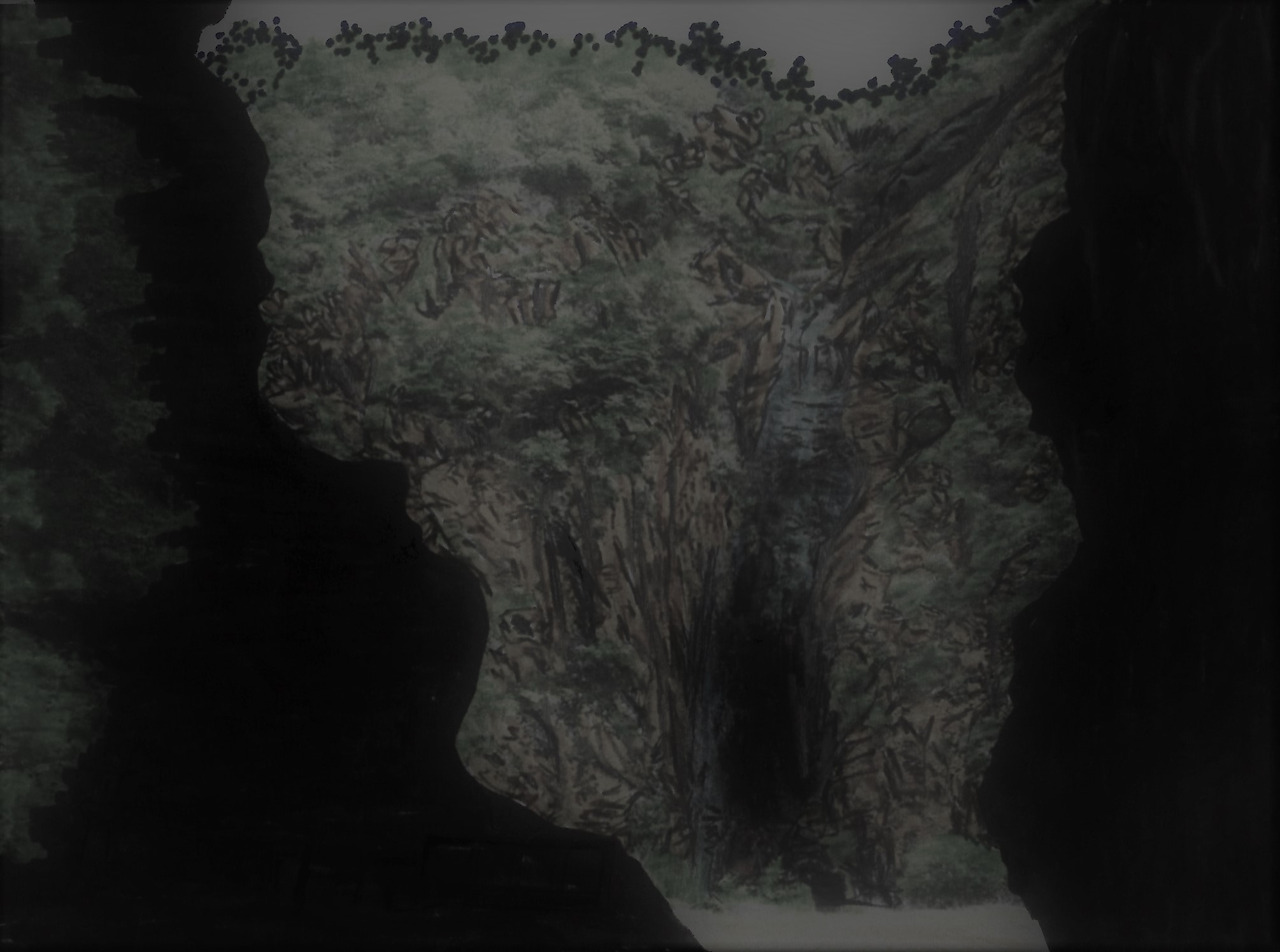 55. 서산대사가 득도했다는 서대폭포에 이르러 산행을 마친다.jpg