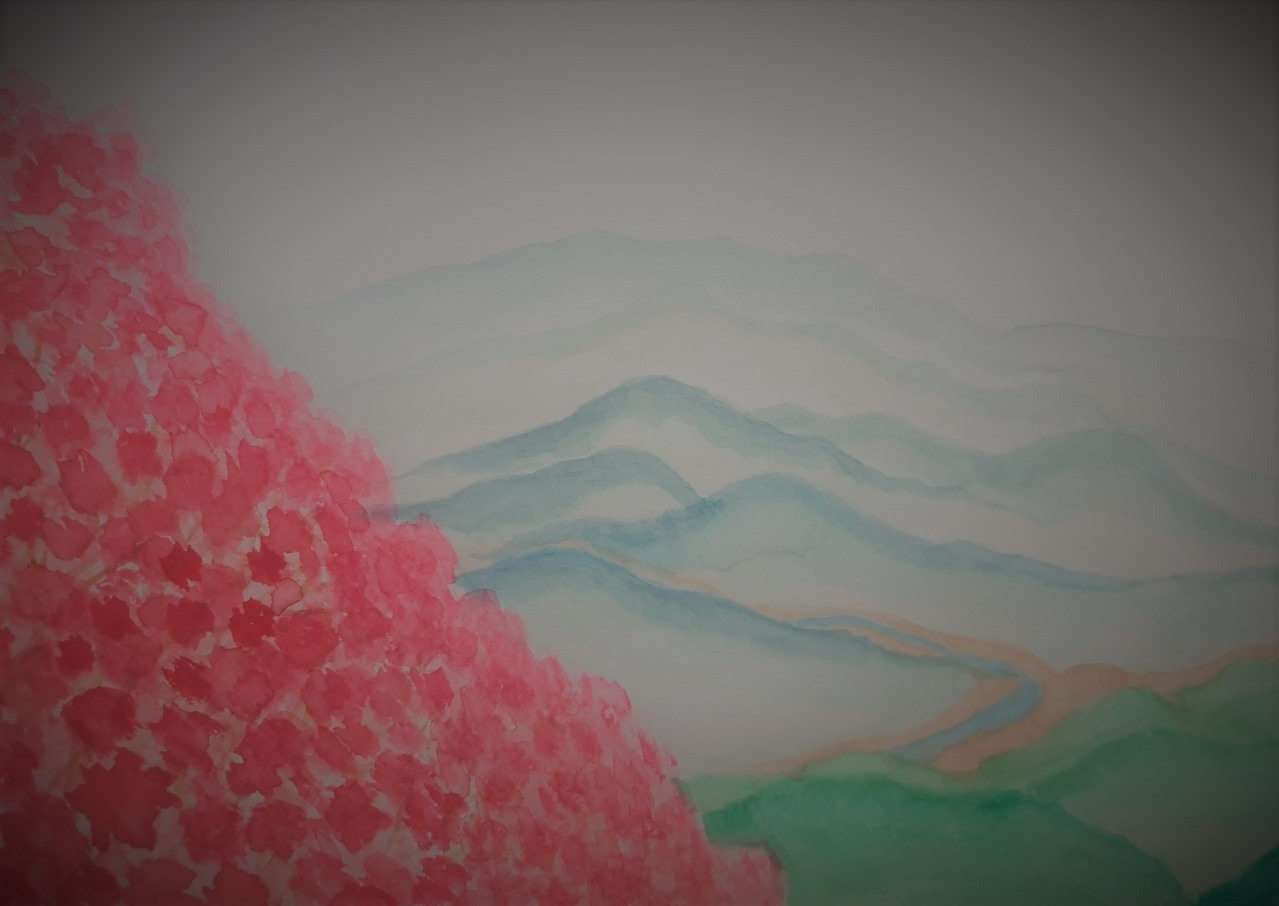 황매산 오름길의 풍광.jpg