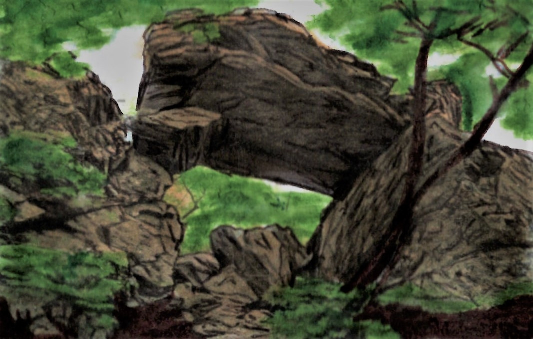 34. 많은 바위들 중에 얹힌 바위가 눈길을 잡아끈다.jpg