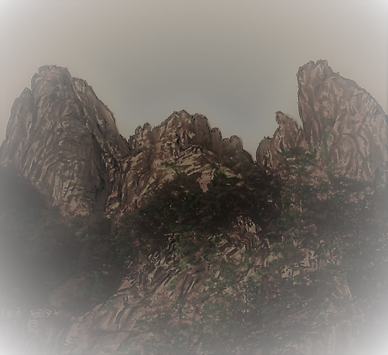 설악산 천불동-비선대에서 바라본 삼형제봉.jpg