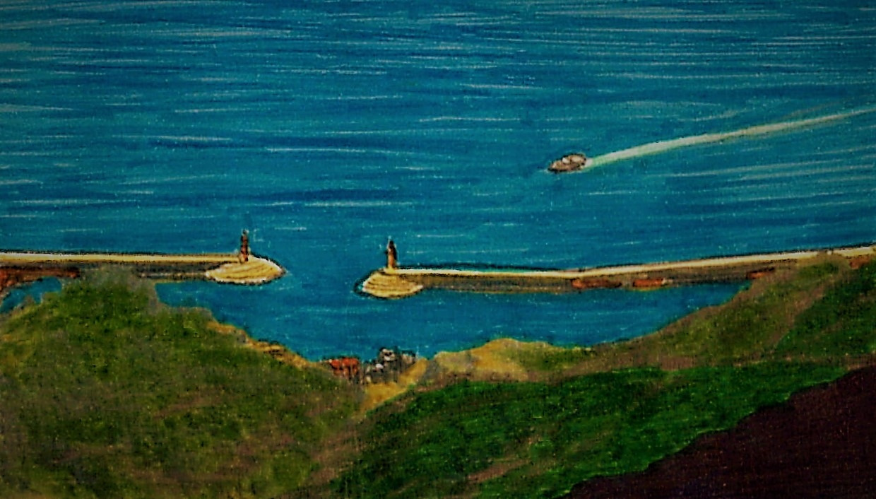 67. 저동을 발아래 두고 하산한다.jpg