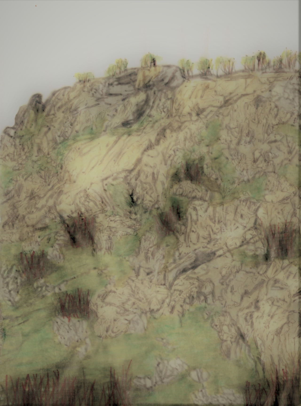 31. 해명산에서 낙가산을 바라보고 바로 그리 향한다.jpg