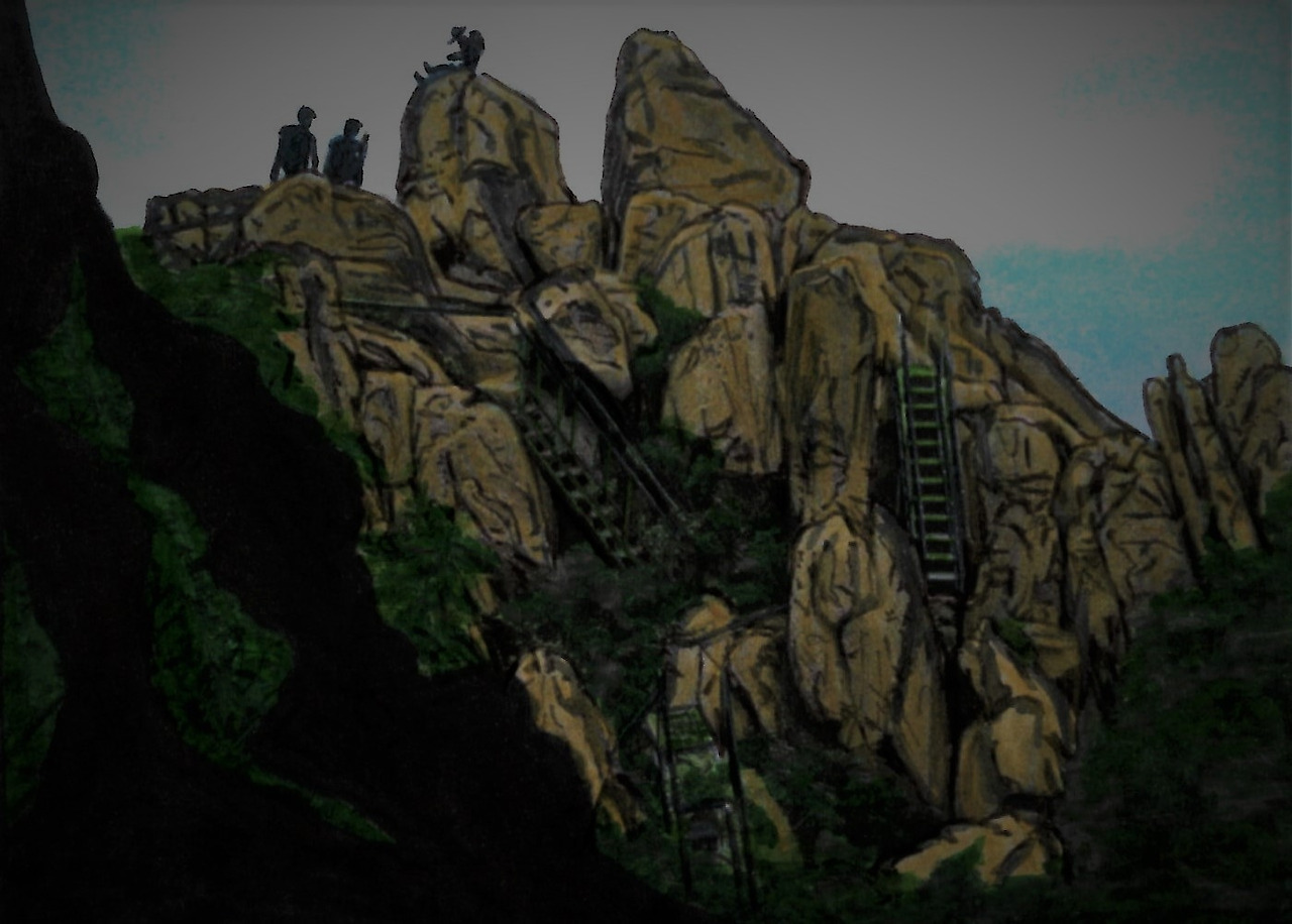 77. 용사의 어깨를 닮은 3봉에 올랐다.jpg