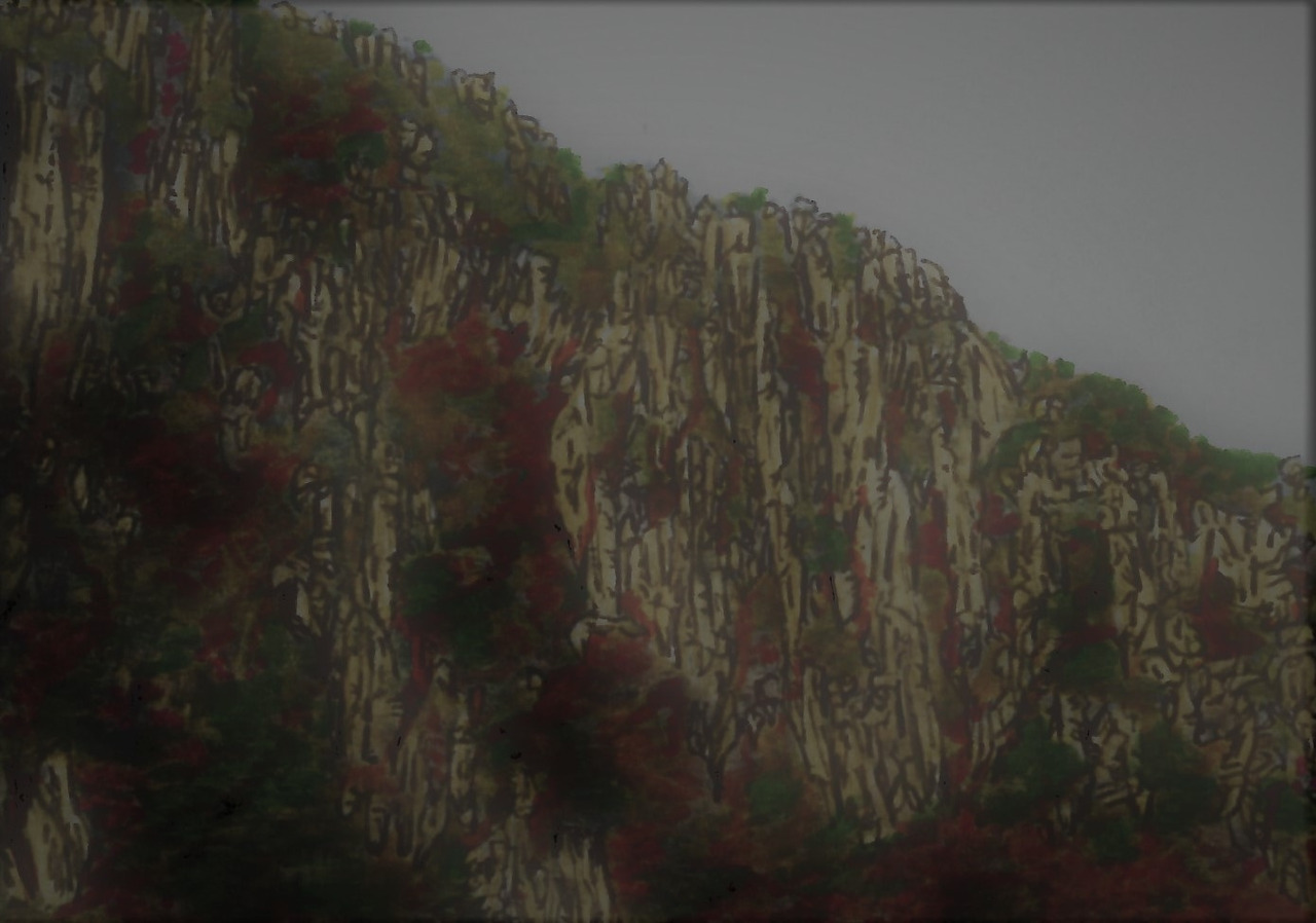 26. 수직단애의 병풍바위에서 지는 가을을 느낀다.jpg