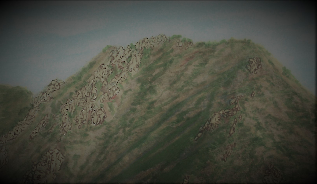 38. 공주봉을 내려서서 의상대를 올려다본다.jpg